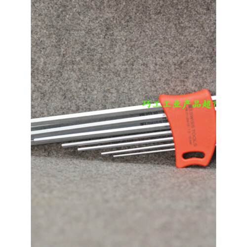 瑞士PB SWISS TOOLS公制1.5-10mm加长平头内六角匙扳手211.DH-10