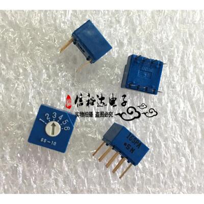 SS-10-16SPA COPAL科宝 旋转编码拨码开关6段位1-6 SS-10-16SP-AE