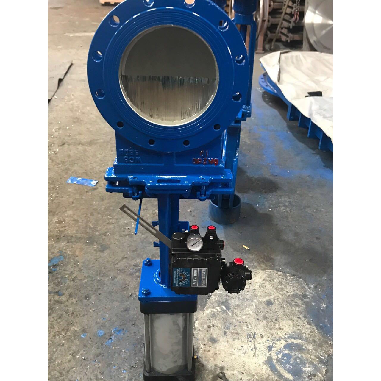 HA-BPZ6-73X 对夹法兰式刀型闸阀硬/软密封浆料浆液阀DN200 DN250