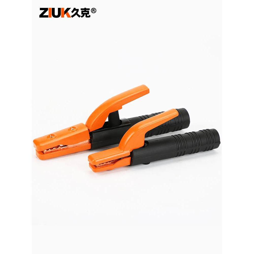 久克小型电焊钳焊把钳电焊把欧式钳纯铜工业级电焊机配件新型800A