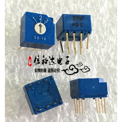 SS-10-23NP-E COPAL科宝 波段位旋转 编码开关 3档1-3 0.1A 5VDC
