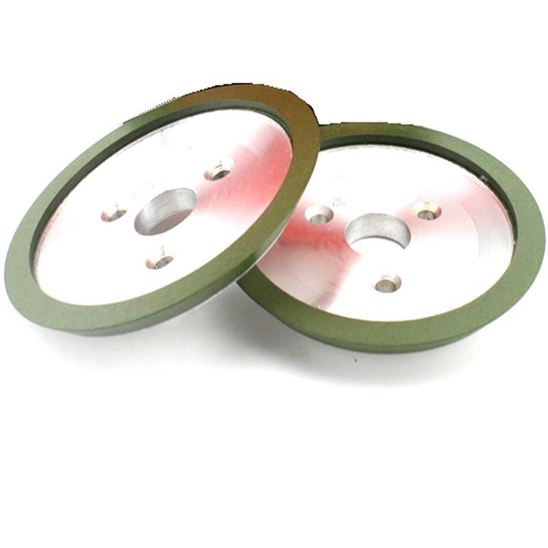 磨利特牌金刚石碟形三小孔斜角砂轮D125*d25mm硬质合金钨钢棒包邮