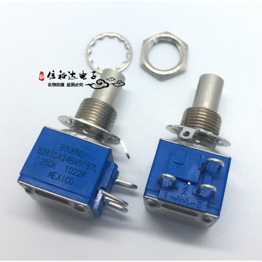 82A1DA24BA0187L 82A1DA24BA0/187L BOURNS美国进口电位器250k