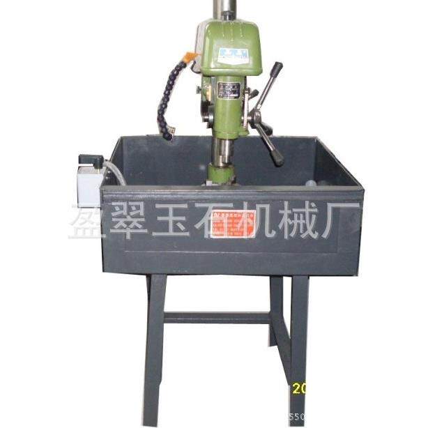 西湖大型大功率吸镯机玉石手镯加工机器板指平按扣开料压成型吸机