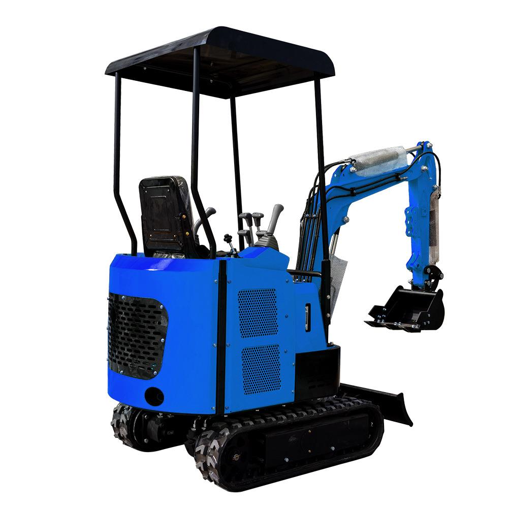 挖罗机履带农用挖HT08微挖掘机 HT15多功挖能沟小机大棚小钩机出