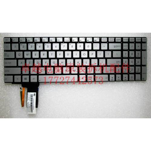 ASUS 华硕 N550J Q550L 键盘 拆机键盘 带背光