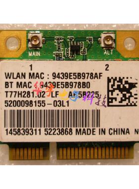 Sony PCG-61712T VPCCA16EC 112T VPCCB 无线网卡 WiFi模块