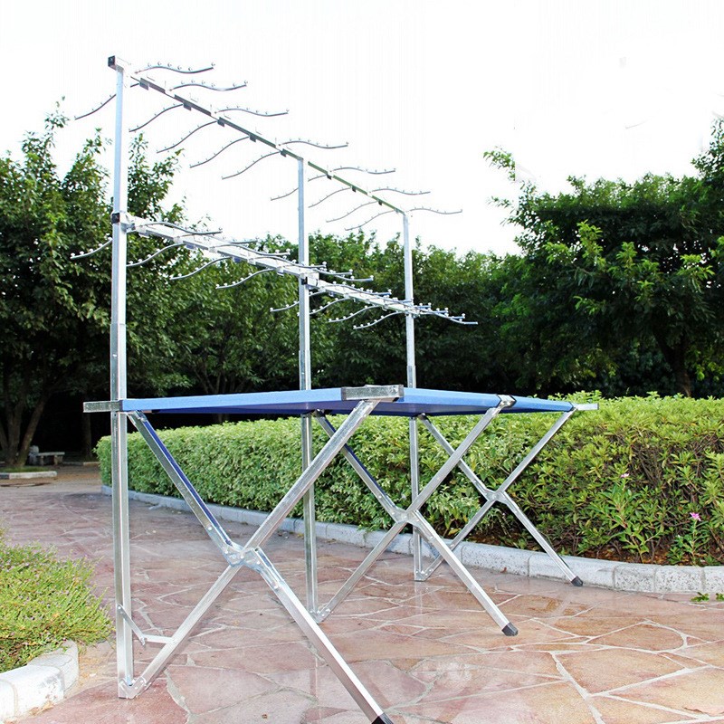 现货速发摆地摊货架折叠货架摆摊折叠桌夜市摆摊架多功能摊位架子