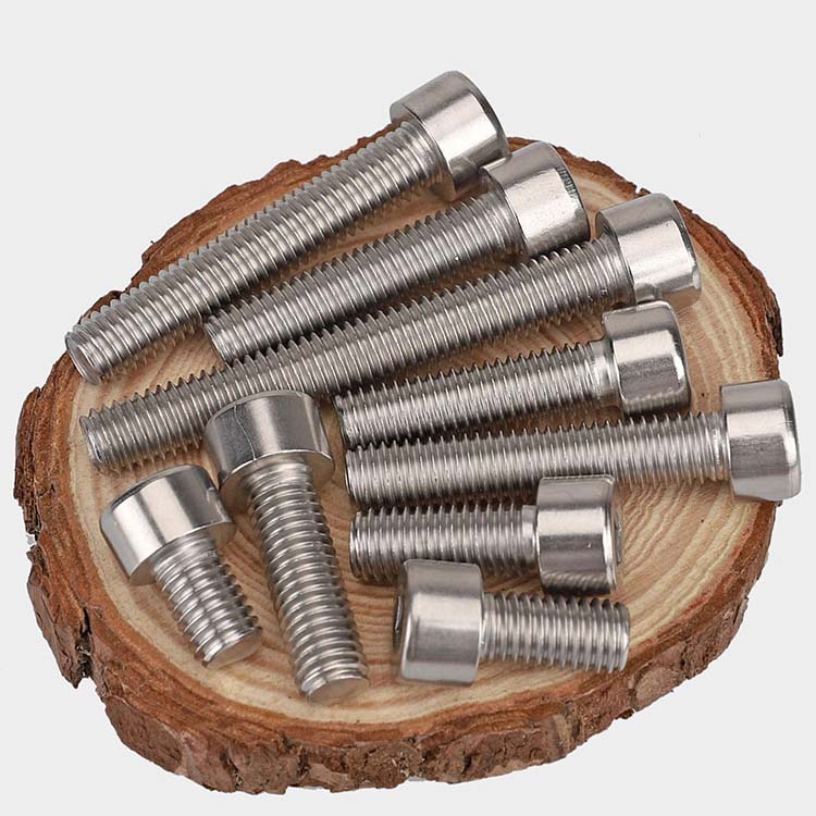 速发04不6钢GB70.1光滑圆柱头内六角无光花光身滚头螺丝M1.锈-M8