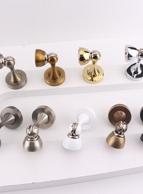 速发依佰吸黑色门吸强磁墙装地装门门防撞吸档卫生间门利地吸