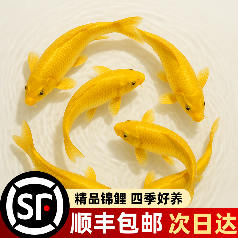 黄金锦鲤养不死鱼观赏鱼好养耐活自来水可养淡水鱼苗活体小金鱼