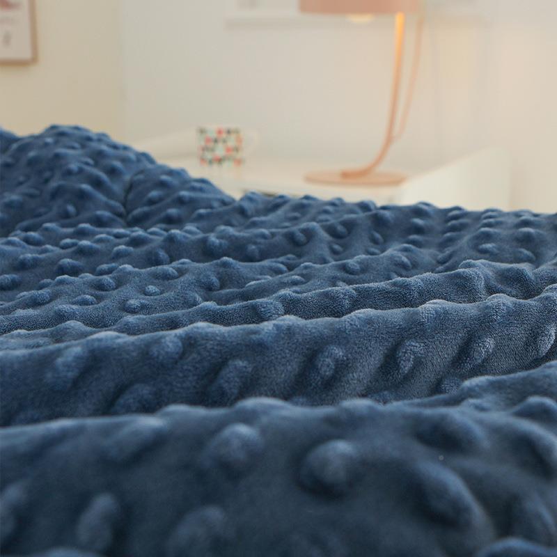 205新款针织棉豆豆被儿童被子2棉单人被幼儿园被子33234722轻便花