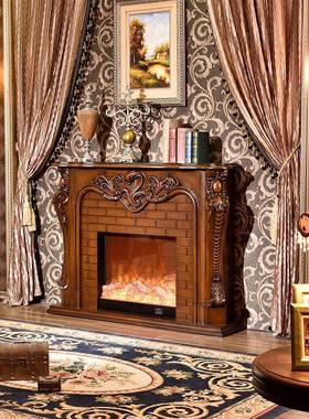 1.5米E欧式L壁炉炉芯嵌69122入式电子炉芯D仿真火壁炉芯