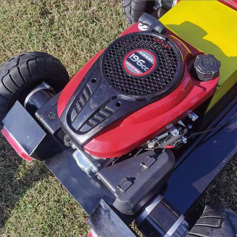 遥控智能轮林式割草机园绿坪化草修剪草机四割驱动力多地XMH形割