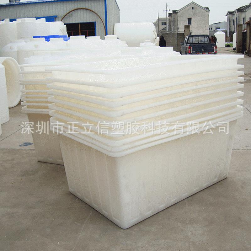 40L大号塑料筐子0加果厚转长方形蓝色k400升塑料周筐蔬菜水筐快递