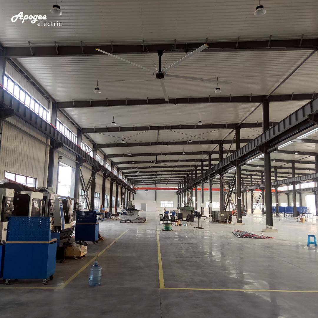 奥宝LDM-7300速杰新品大型节风扇能工业车间大吊扇大风厂量低转家