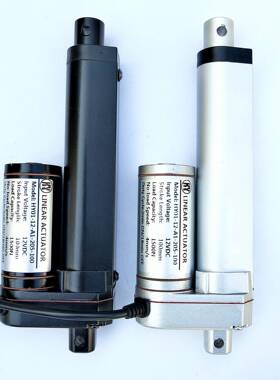 直流电杆配件升降推杆器自动推推窗动器伸缩杆HY011540mm行程12v2