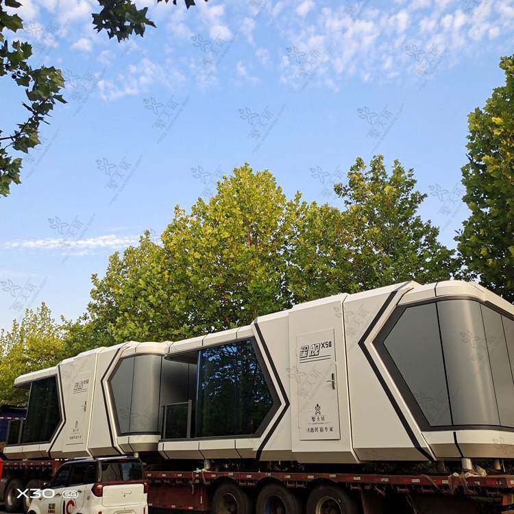 景区户外移地动可CL0720-0星空红房山林营太空舱民宿网打卡景观集