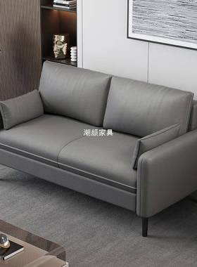 小户型客厅奢YAM卧室公寓出租房服装轻店美发店沙休息区小发简现