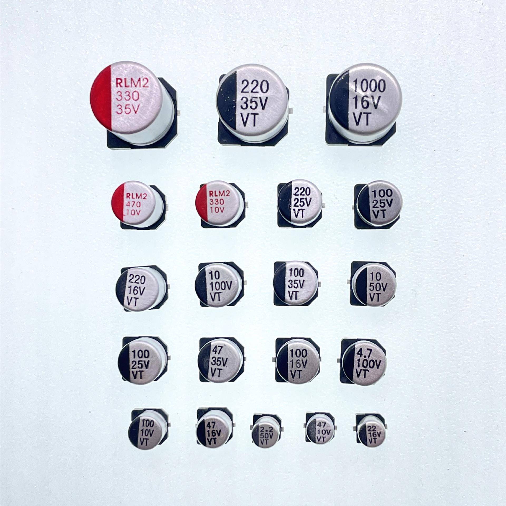 电贴片电容容器6.xV7.735v100uf35贴片电解WTL电容3贴片铝电解