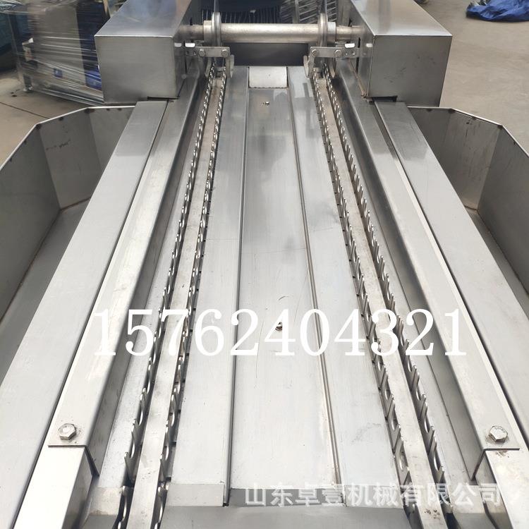 泡椒爪切段机骨凤鸡爪切割分切设备连无续式鸡爪段AQK机鸡爪切切