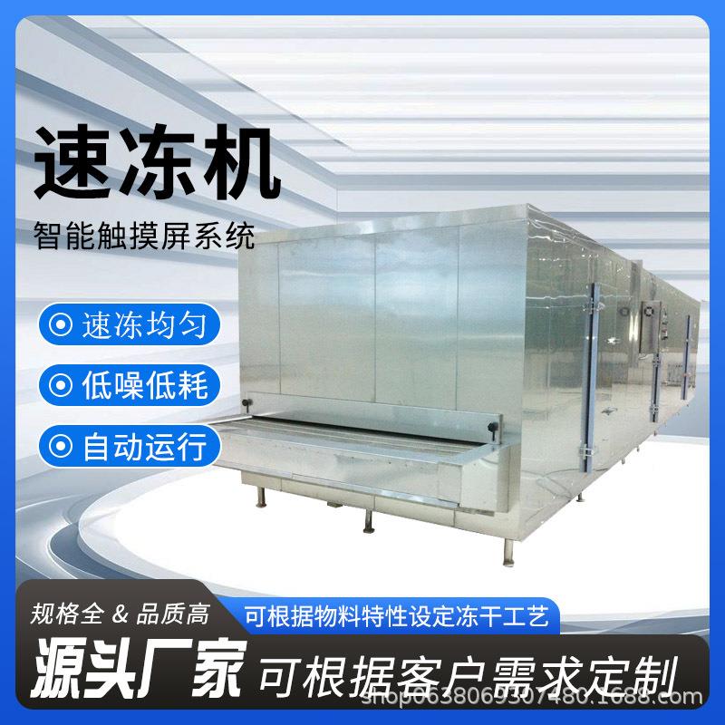 驰闻直厂家急销冻机ERP速冻多少钱板栗黄桃机草莓薯条流态化速冻