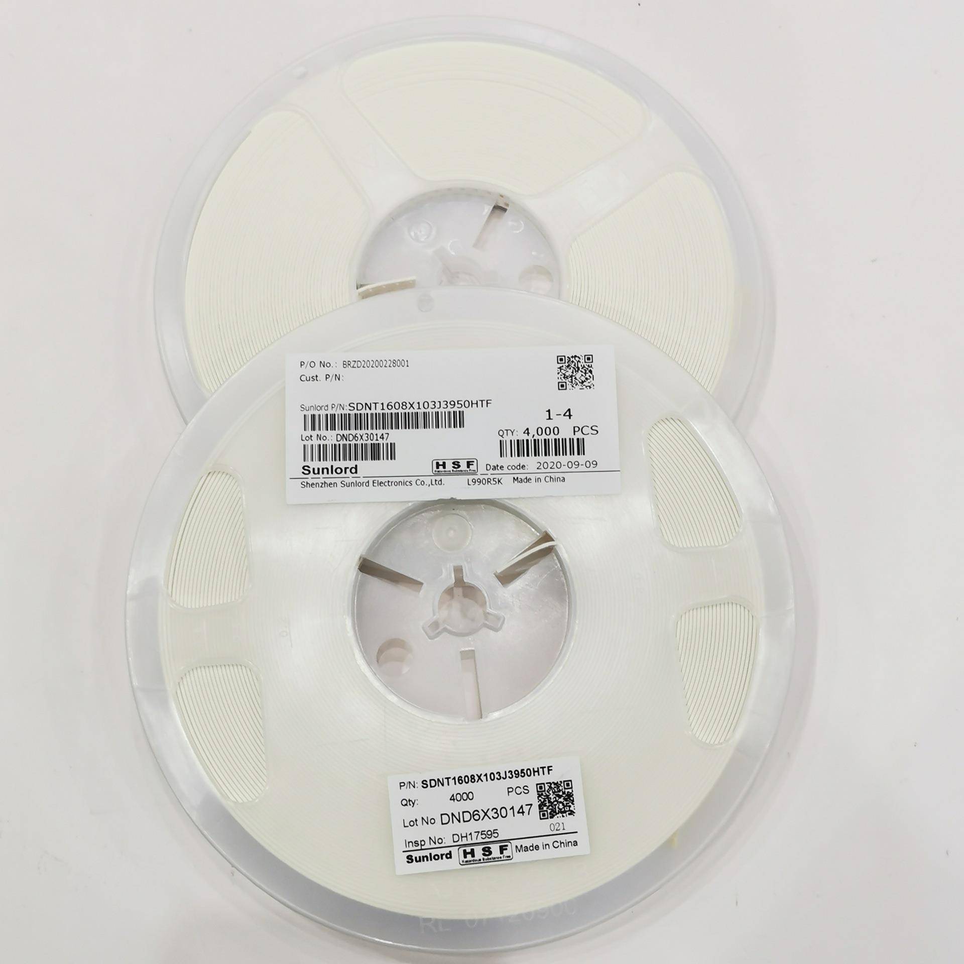 N9TC贴片热敏电06031BOC0K1035%B值39500SDNT16阻08X13J350HTF