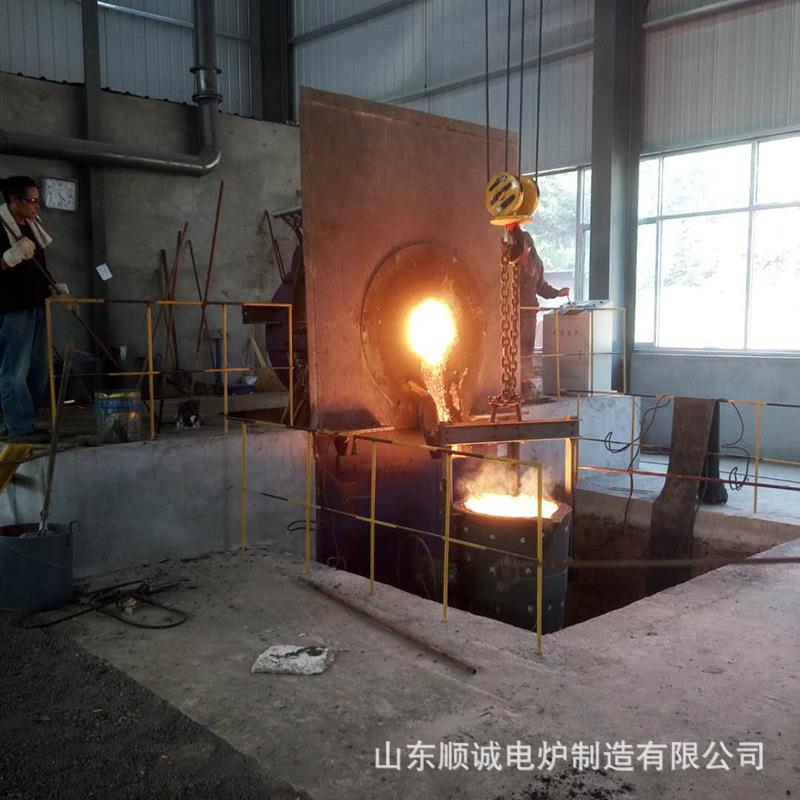 山东厂家熔铜熔炉铁炉小型不锈钢炼电炉手不锈钢熔感熔应线摇圈铸