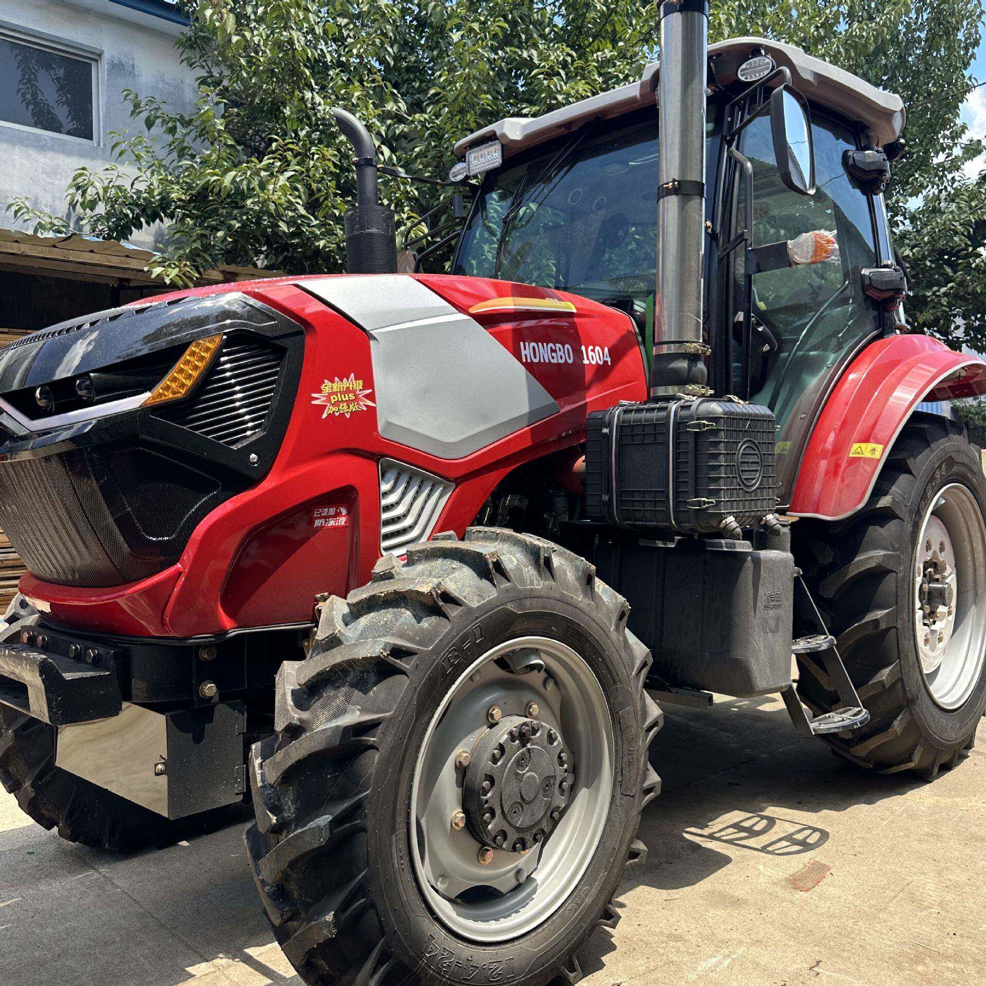 四常力504拖机配旋耕70马力驱耕地机120马机力旋耕EVU拉机播种机