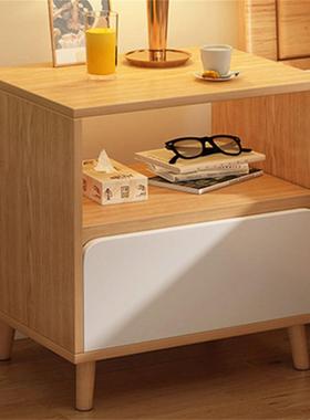 床头柜柜现代简卧室易床头置物架2025新款简床头约收纳小型F87691