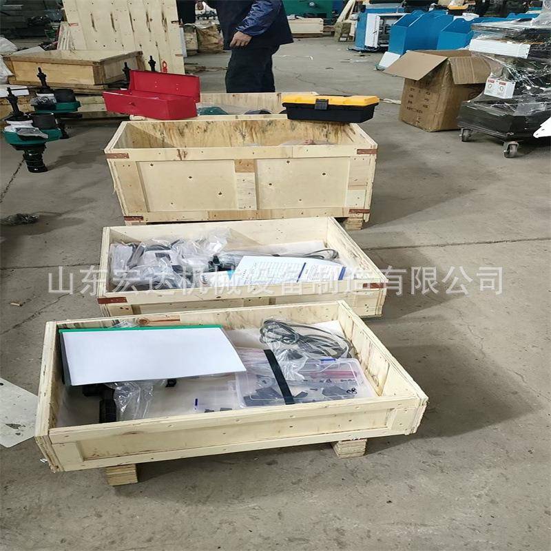 多4001功能手式磨口机动管子持平机不锈钢坡口机内涨口式管道电坡口机