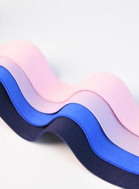 彩色RBY双松面绒松紧毛面服装弹力节带氨纶锦纶柔软裤腰调高尼弹