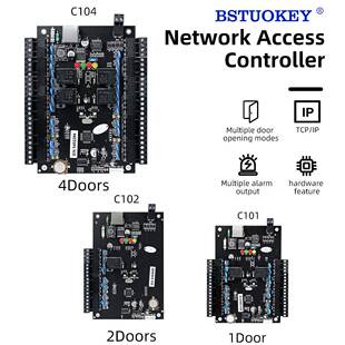 联网门禁单门双门四门控制TC10控制器CP门主禁控制板韦根接口读卡