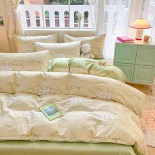 202春季 单通全棉被套单件卡HRD家用双人纯棉被5罩三件套宿舍人被