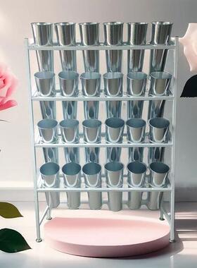 铁艺金属层立体SKX花架花店摆摊家用多功能厂展家直销鲜示花干花