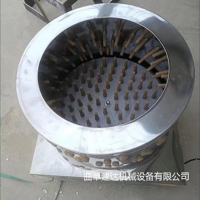 自动脱家毛禽达拔JLO毛器建不锈钢肉鸡脱毛机t毛电动鸡鸭打机厂