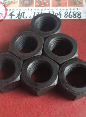 10级高强度六角螺母G1B671JMY细丝牙角螺帽M16m20m六4m30*2牙距x1