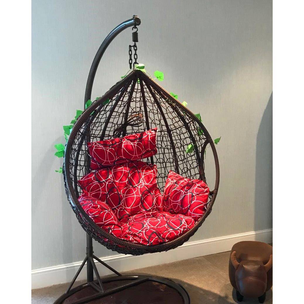 铁F7575M9T艺鸟床巢吊椅躺吊兰藤椅吊篮秋千外户室内阳台新款懒人