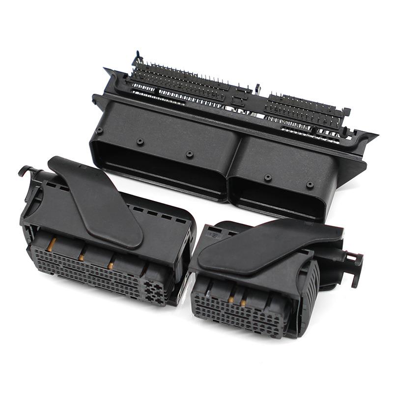 3-1534904TLR-154孔铝汽车防水连4接器EC6U94+60插头针座28417壳-