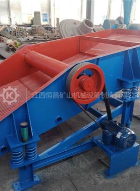 江西大型矿山砂多层振圆动筛小50420型单高频直线振动筛石子筛层