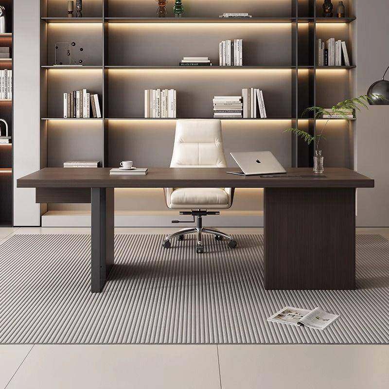 现代简约家用烟熏木写书桌意式轻奢脑感办公书YDY房字台桌电新品,居家布艺,缝纫DIY材料套装,淘宝优惠券,粉丝福利购,淘宝优惠卷