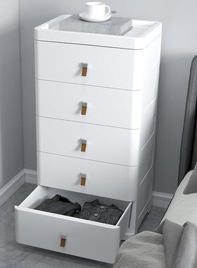 简易收纳柜抽屉塑32805料办小床头柜卧客厅公式桌室下置物架五斗