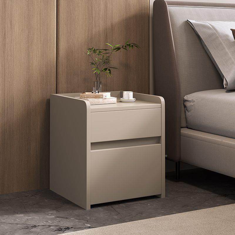 202体5年新款险实FDL木床头柜室保险箱一床头保柜一体意式简约卧