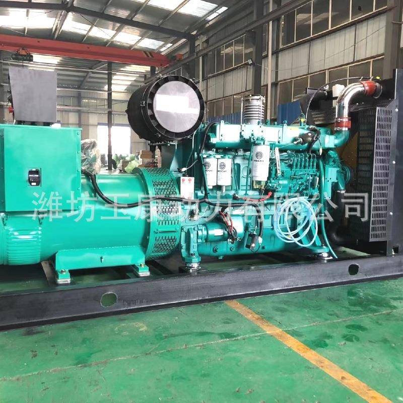 潍柴320W千瓦柴发电机组备用大型YK-320-020030油400KW无刷发电0