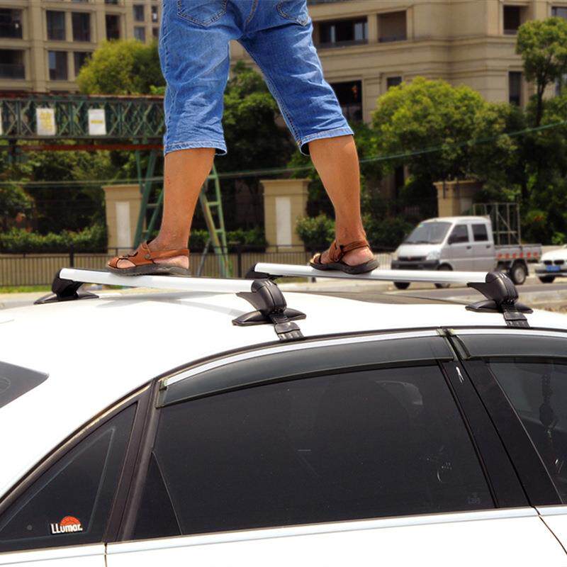 宏风8207光七座面光包车行李横杆挂架钩改车顶架铝合金免打孔承重