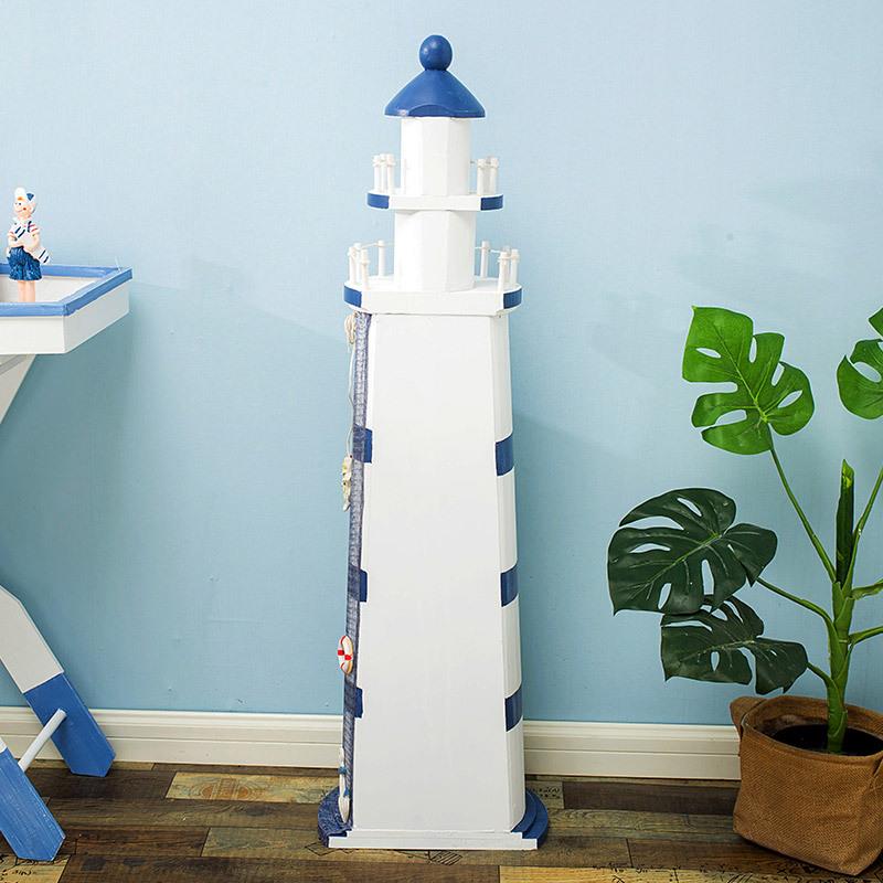 1米海家居风格装饰摆设实地木中灯11塔CD架搁示/展示柜展架装饰柜