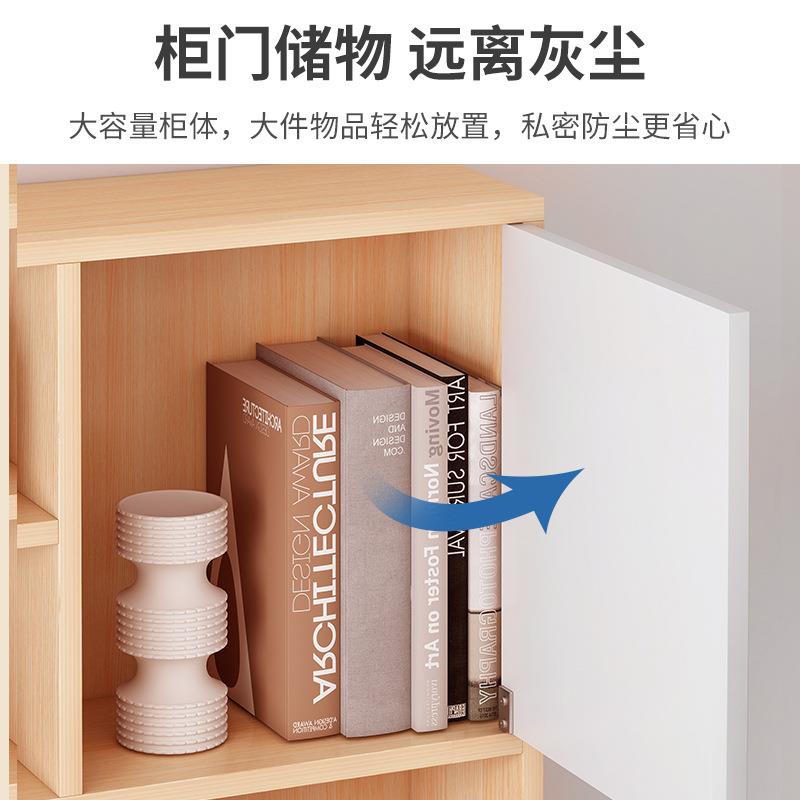 桌书419825架一体家带书组合简约学生书写字学习桌用卧室柜台式电