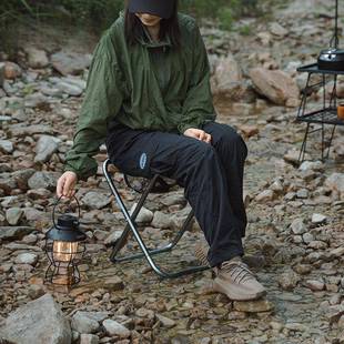 户外可叠椅凳子折板便凳口袋携铝合金马扎JOO迷你随身小携带