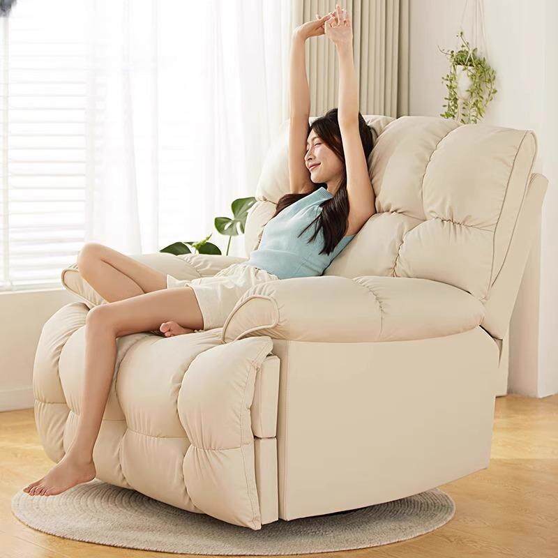 多功能懒人沙发可旋躺转按家摩用客厅太空舱电无品牌/摇动单人云