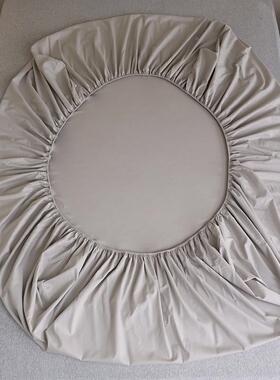 A棕灰色秋冬天纯棉单床类品被100支长.绒67924棉磨毛18米床笠四件